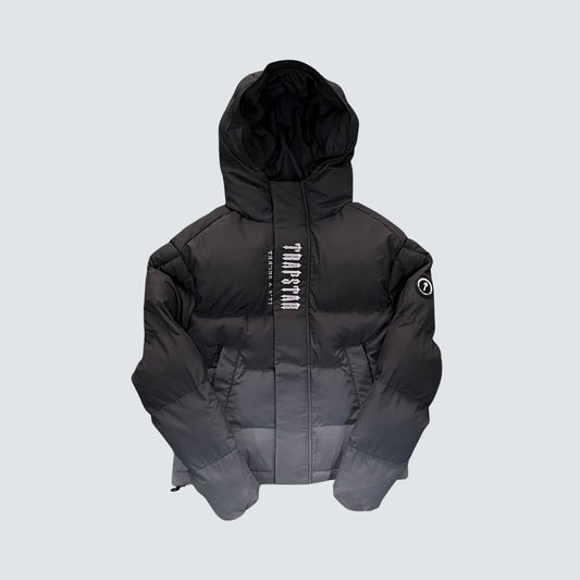 Jaqueta Puffer Trapstar Decoded 2.0 Black Gradient