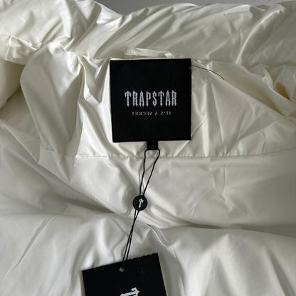 Jaqueta Puffer Trapstar Irongate Embossed White