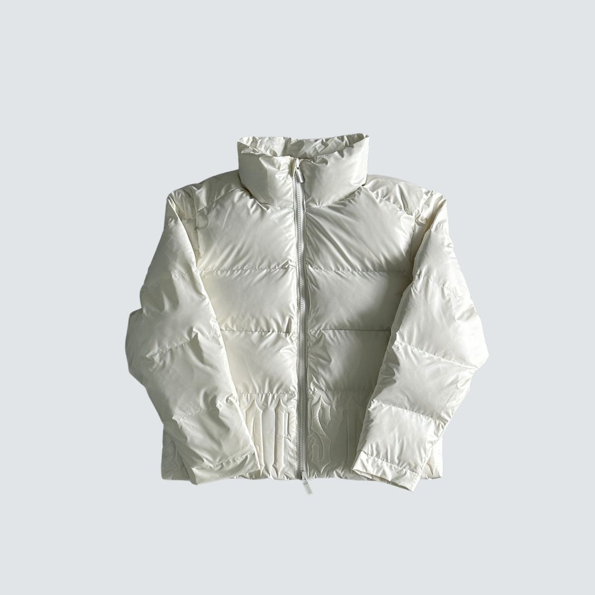 Jaqueta Puffer Trapstar Irongate Embossed White