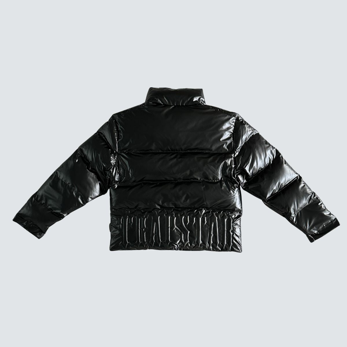 Jaqueta Puffer Trapstar Irongate Embossed Black