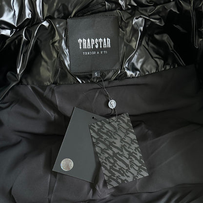 Jaqueta Puffer Trapstar Irongate Embossed Black