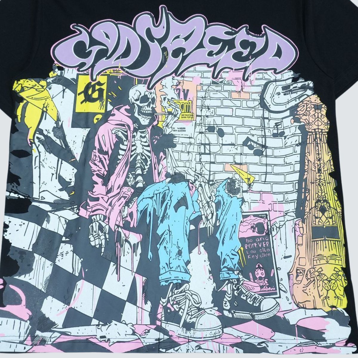 Camiseta Godspeed Smoke Black