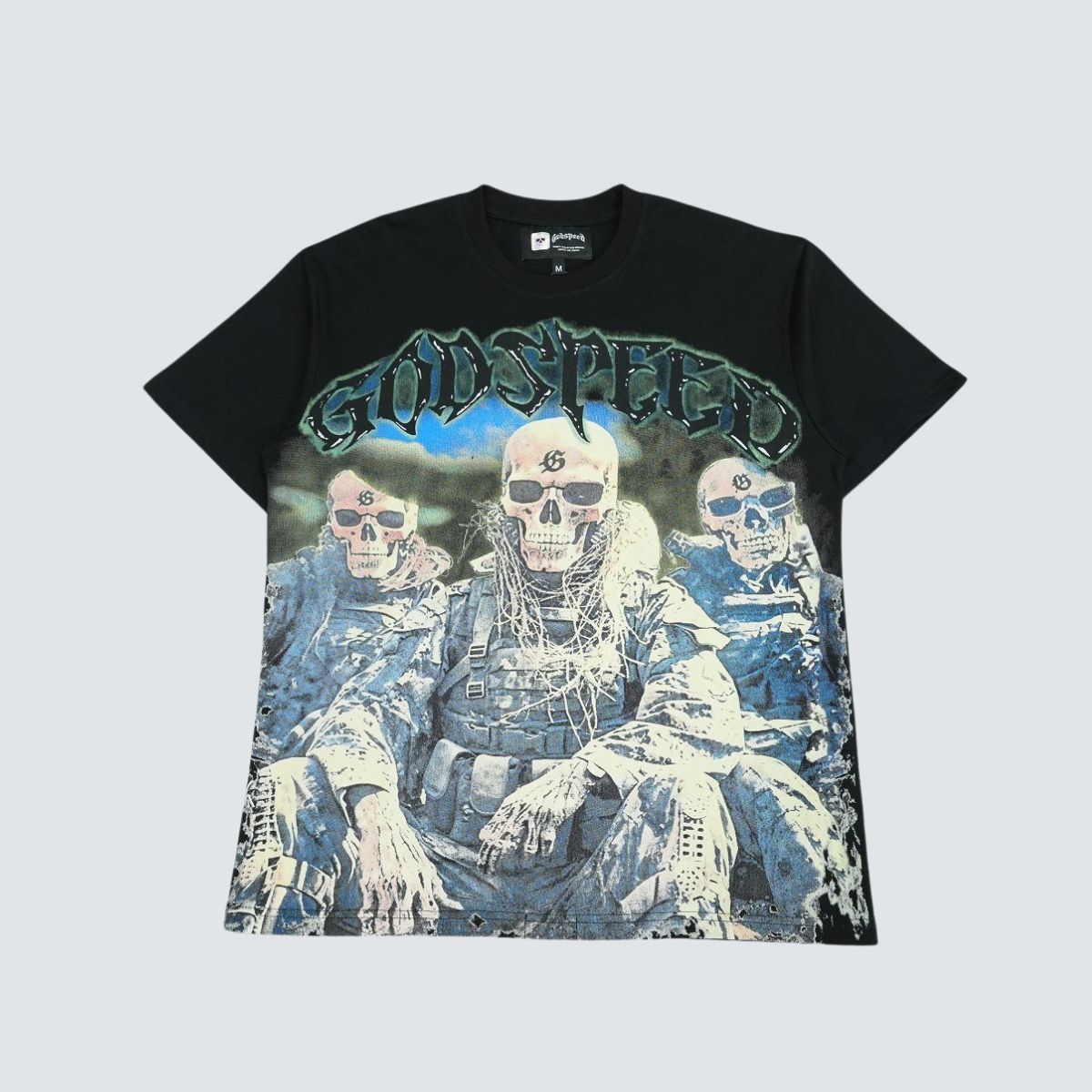 Camiseta Godspeed Military Black