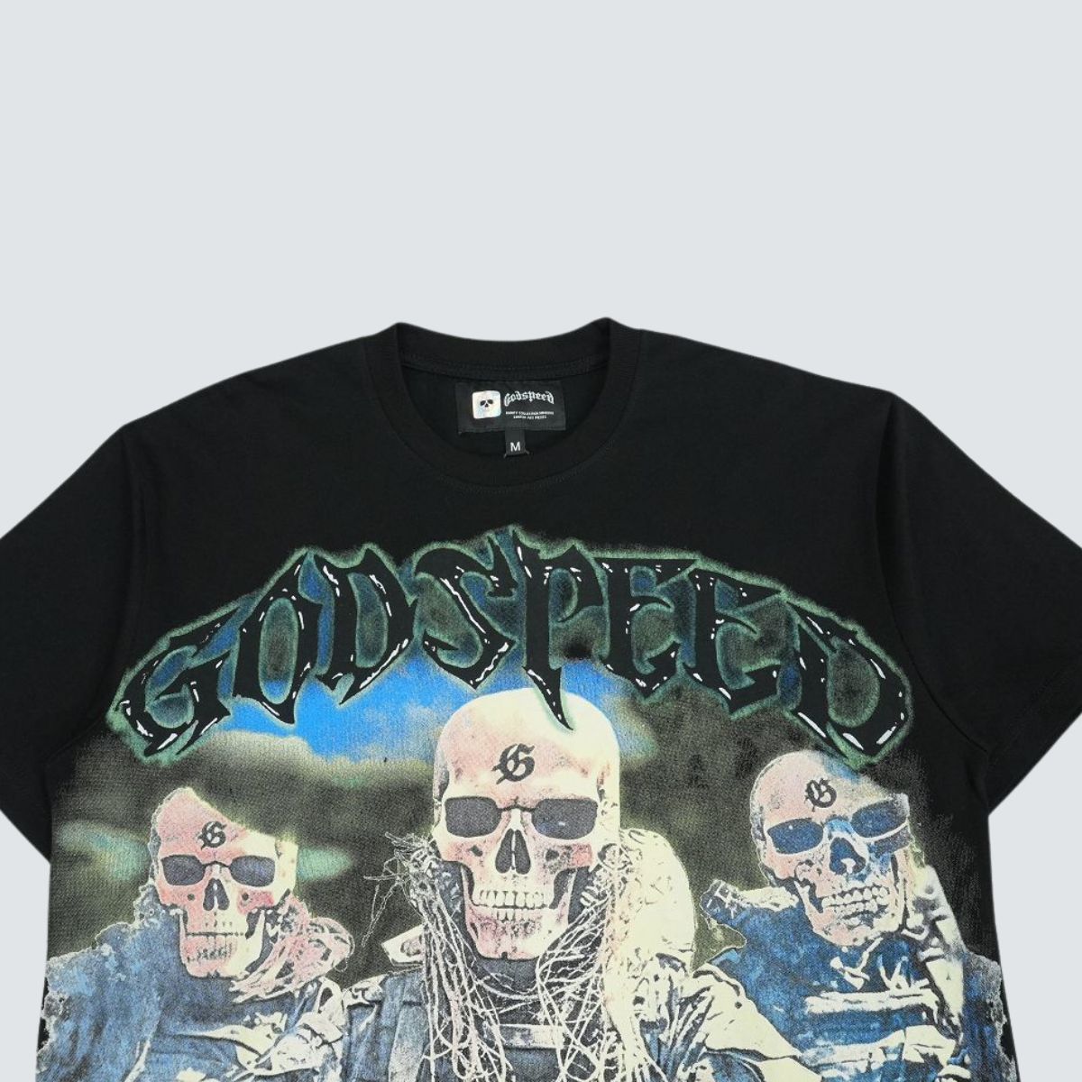 Camiseta Godspeed Military Black