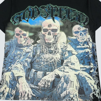 Camiseta Godspeed Military Black