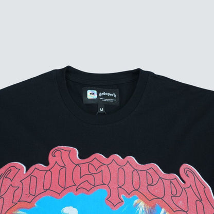 Camiseta Godspeed Beach Black