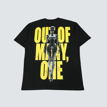 Camiseta Godspeed Robots Black Yellow