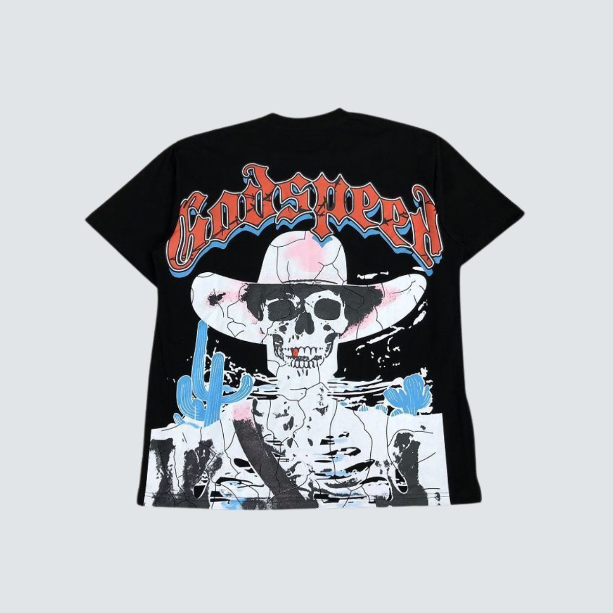 Camiseta Godspeed Cowboy Black