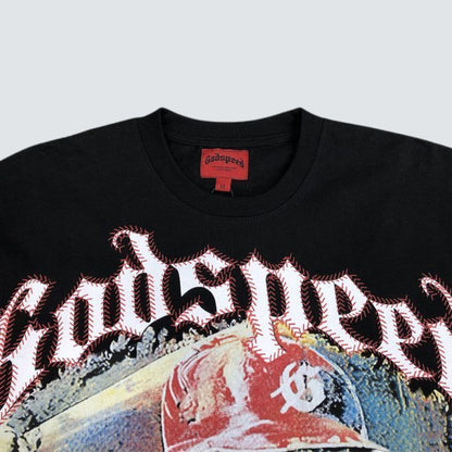 Camiseta Godspeed Baseball Black