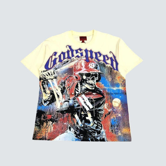 Camiseta Godspeed Baseball Cream