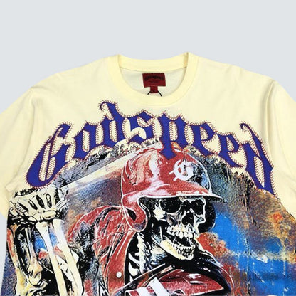 Camiseta Godspeed Baseball Cream