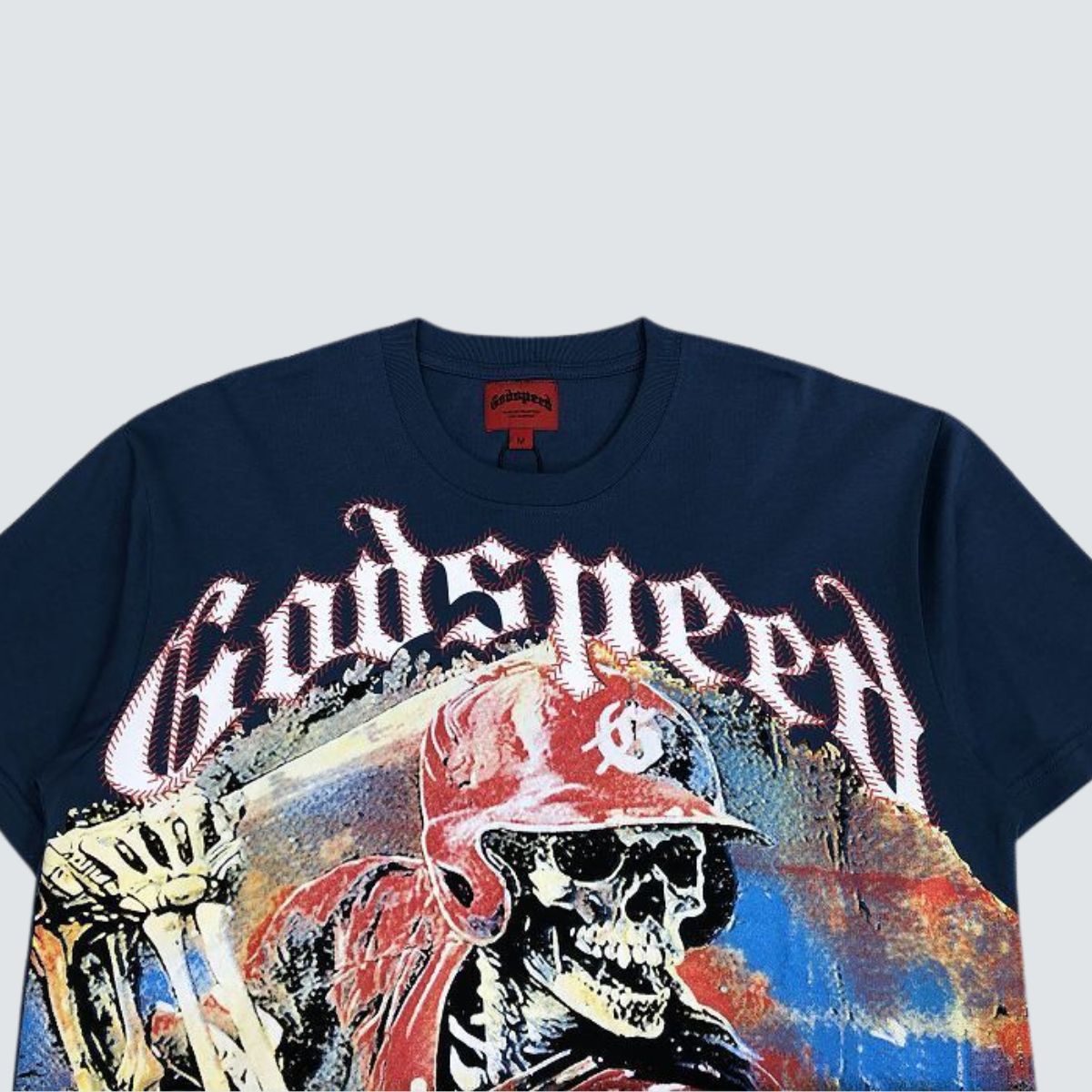 Camiseta Godspeed Baseball Blue