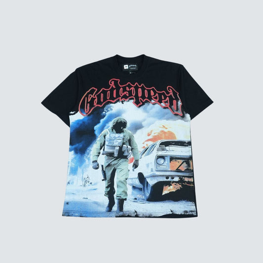 Camiseta Godspeed Survival Black
