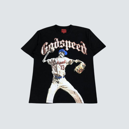 Camiseta Godspeed Baseball Black