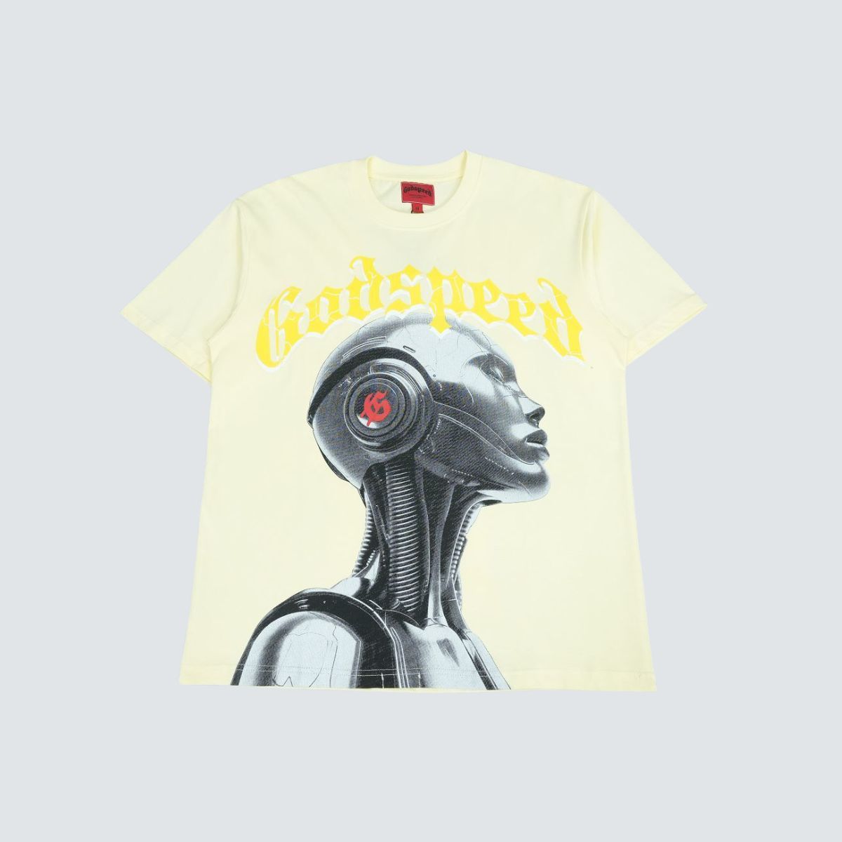 Camiseta Godspeed Robots Cream