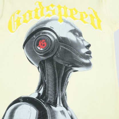 Camiseta Godspeed Robots Cream