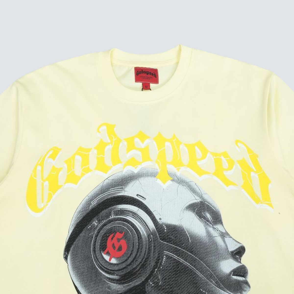 Camiseta Godspeed Robots Cream