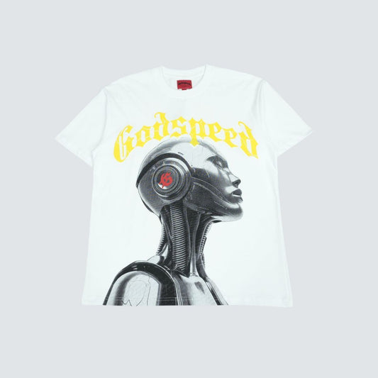 Camiseta Godspeed Robots White