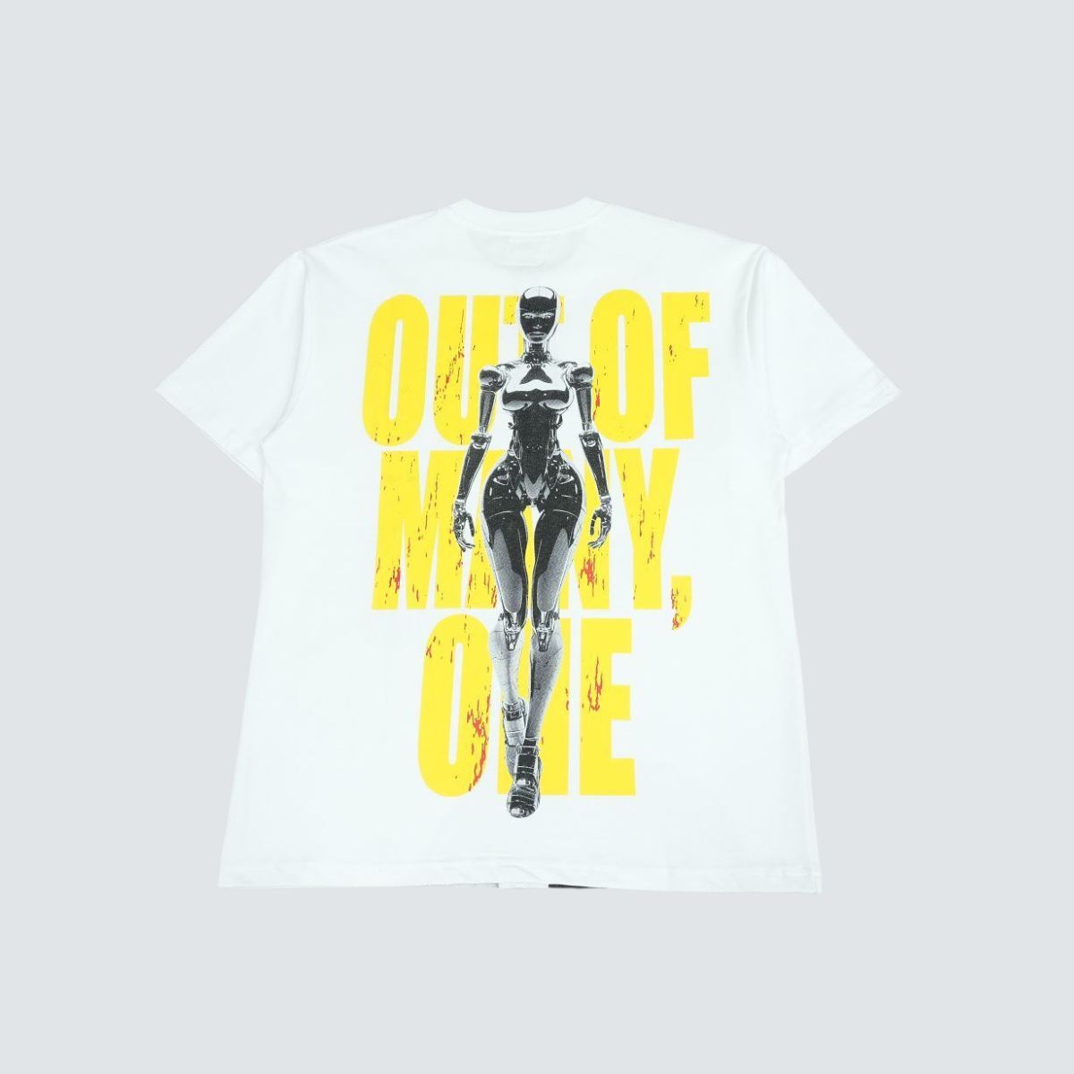 Camiseta Godspeed Robots White