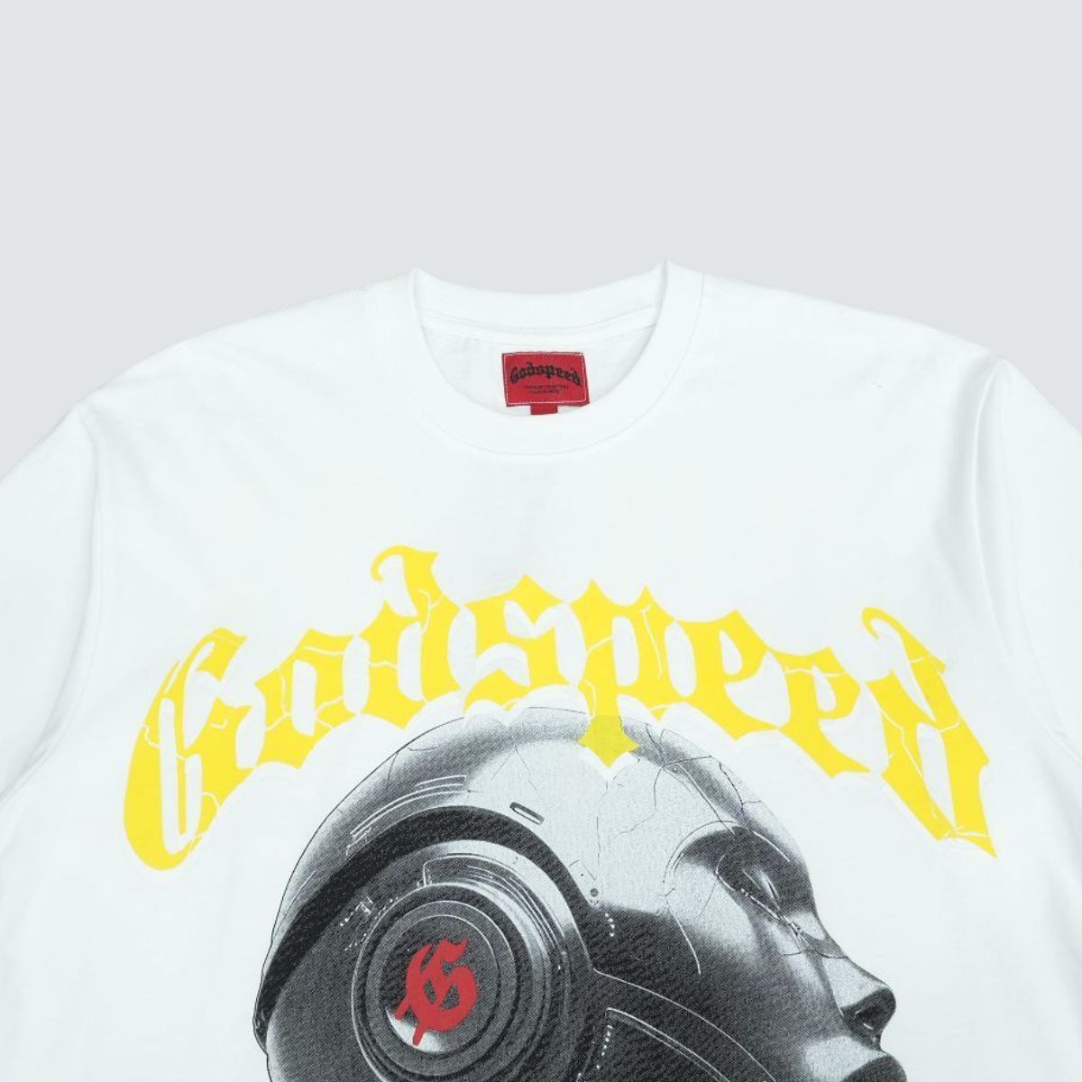 Camiseta Godspeed Robots White