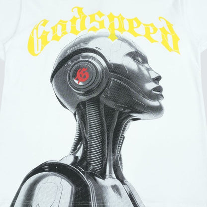 Camiseta Godspeed Robots White
