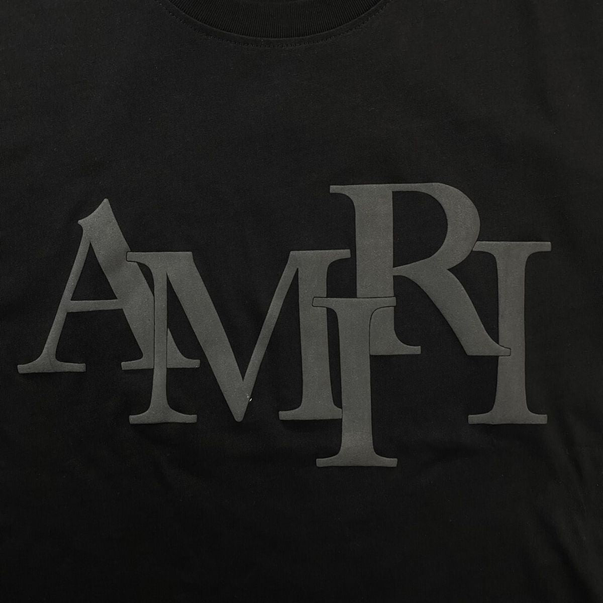 Camiseta Amiri Relief Black