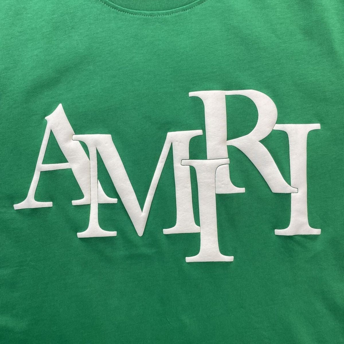 Camiseta Amiri Relief Green