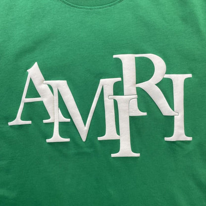 Camiseta Amiri Relief Green