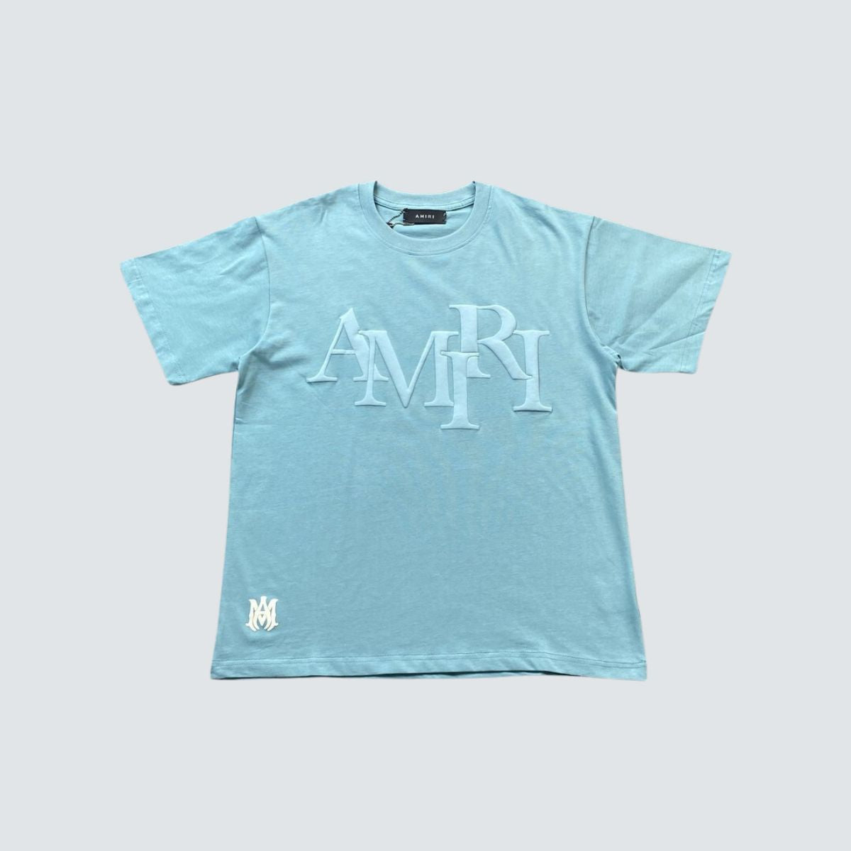 Camiseta Amiri Relief Blue