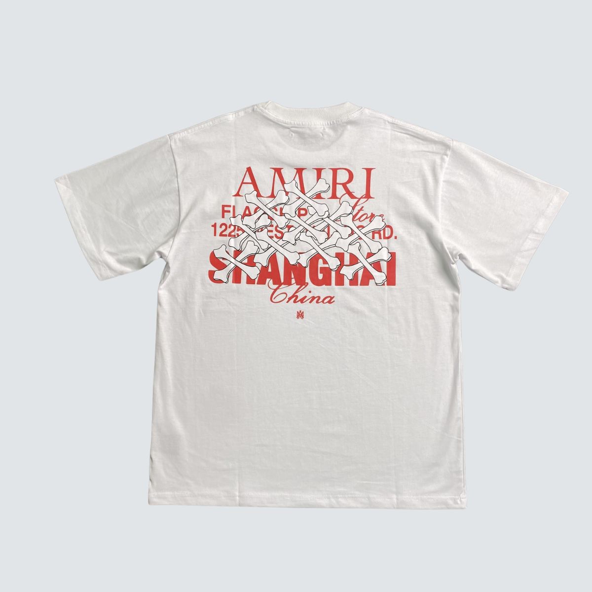 Camiseta Amiri Bones White