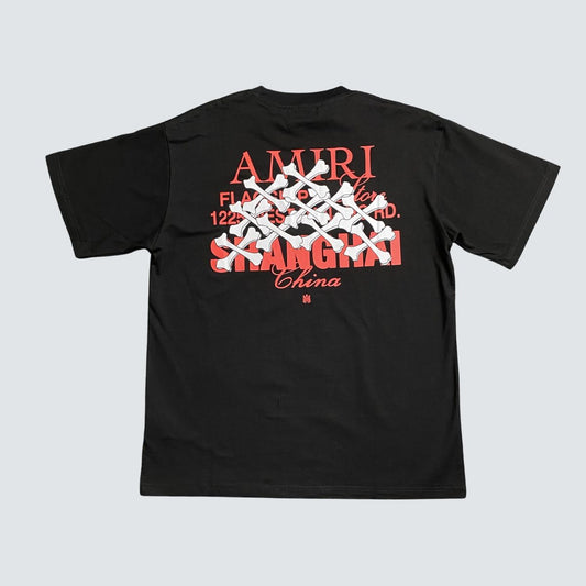 Camiseta Amiri Bones Black