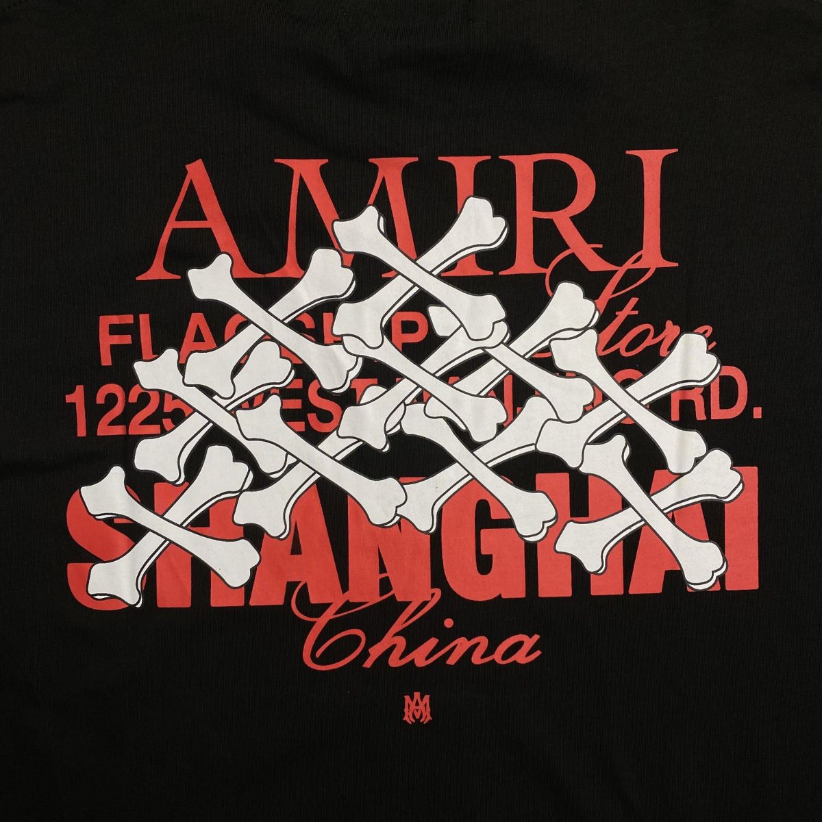 Camiseta Amiri Bones Black