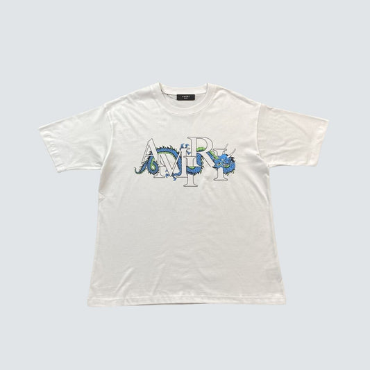 Camiseta Amiri Dragon White