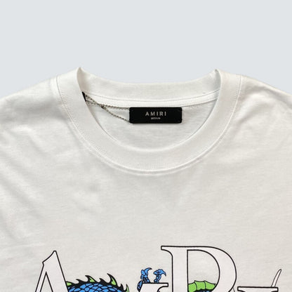 Camiseta Amiri Dragon White