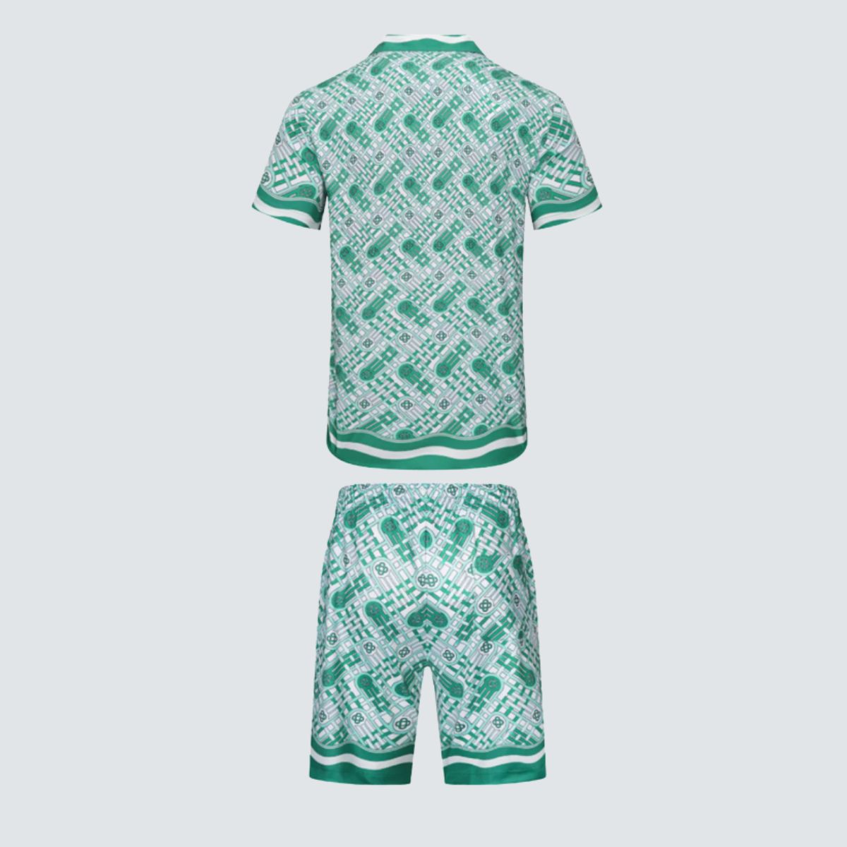 Conjunto Casa Blanca Florest Green