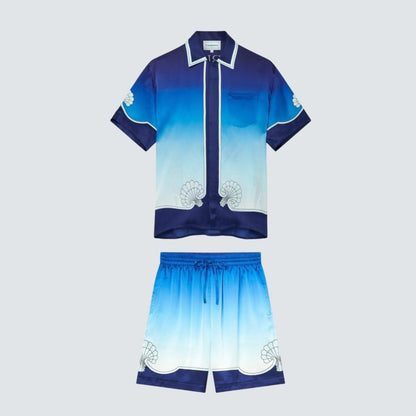 Conjunto Casa Blanca Blue Dark