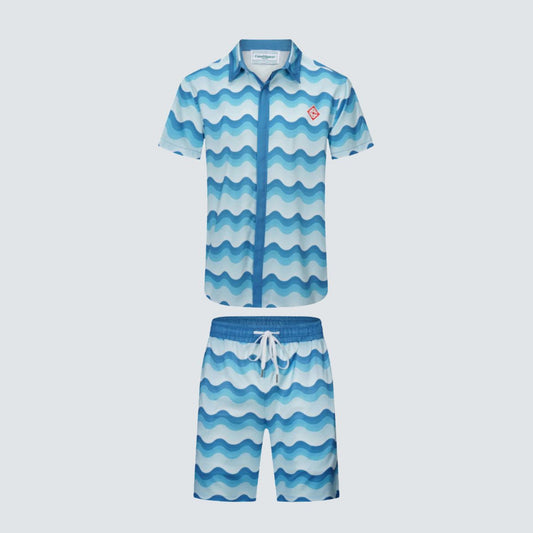 Conjunto Casa Blanca Blue Ocean