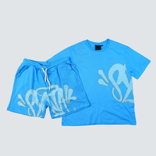 Conjunto Shorts Syna World Blue