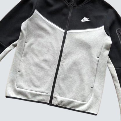 Conjunto Nike Tech Fleece Grey And Black