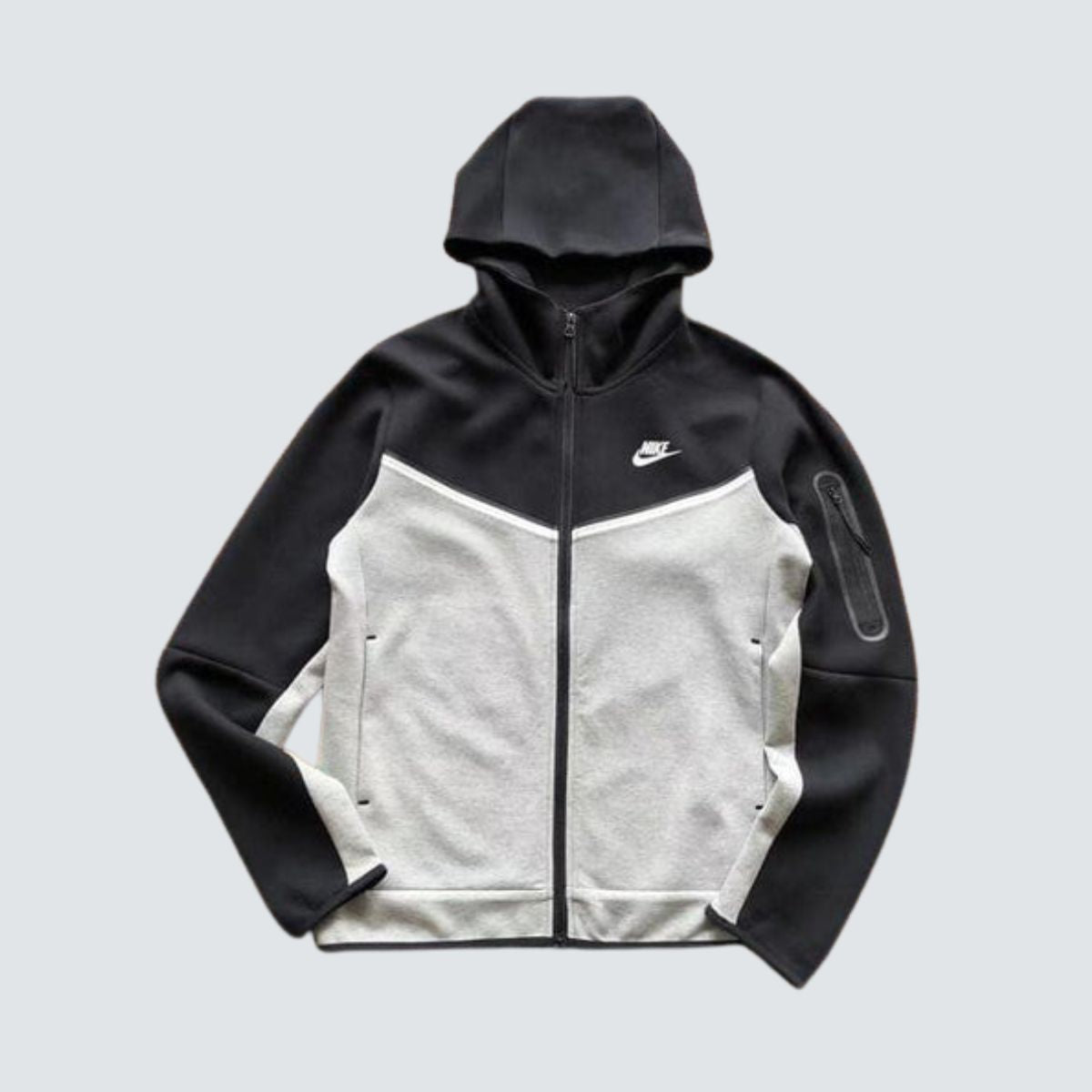 Conjunto Nike Tech Fleece Grey And Black