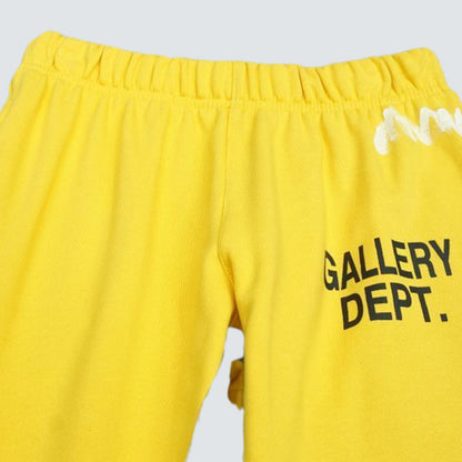 Calça Moletom Flared Gallery Dept. Yellow