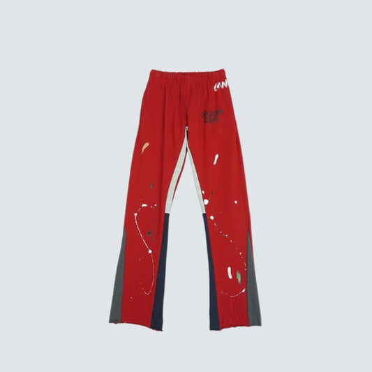 Calça Moletom Flared Gallery Dept. Red