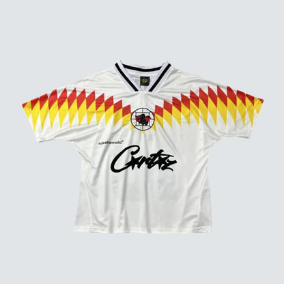 Camiseta Corteiz Futebol Branca