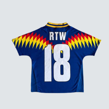 Camiseta Corteiz Futebol Azul