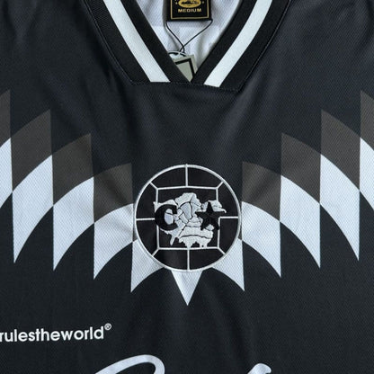 Camiseta Corteiz Futebol Preta