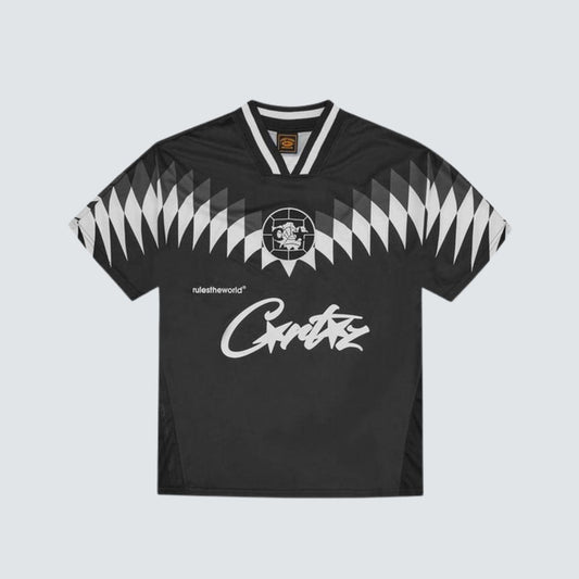 Camiseta Corteiz Futebol Preta