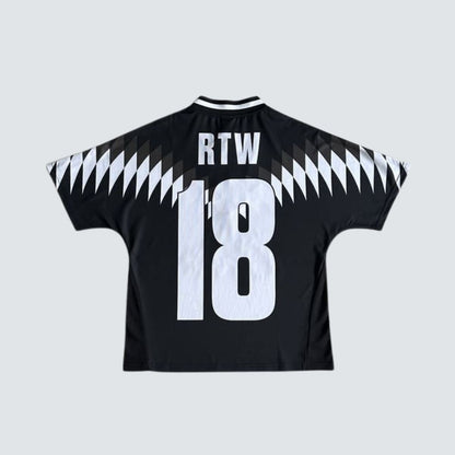 Camiseta Corteiz Futebol Preta