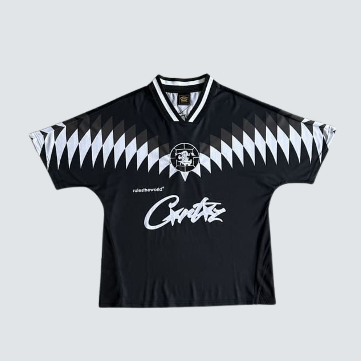 Camiseta Corteiz Futebol Preta