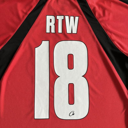 Camiseta Corteiz Futebol Red