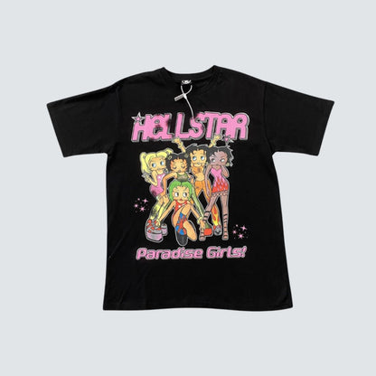 Camiseta Hellstar Paradise Girls Black